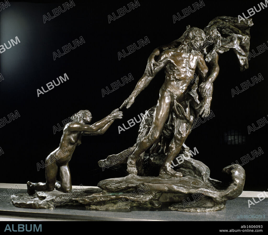 Old Age, sculpture by Camille Claudel, 1864-1943, France, Paris, Muse d'Orsay.