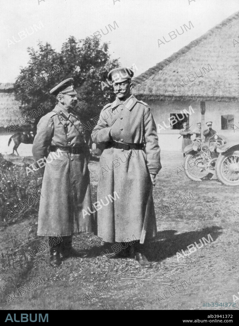 Russian Generals Gurko and Brusilov, 1917. Vasili Gurko (1864-1937) was appointed Commander in Chief of the Russian Army in 1917 after the February Revolution but was dismissed in June after disagreements with the Provisional Government over strategy. Alexei Brusilov (1853-1926) planned the offensive bearing his name that eliminated any prospect of Austrian victory on the Eastern Front in 1916. He briefly served as Russian Commander in Chief after the February Revolution before being replaced by Kornilov in August 1917.