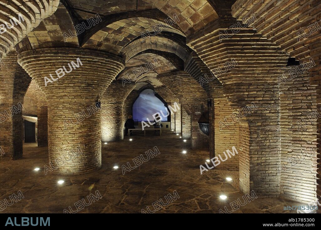 Palau Güell (1886-1888), arquitecte Antoni Gaudí, c. Nou de la Rambla 3-5, Barcelona, Catalunya, España.