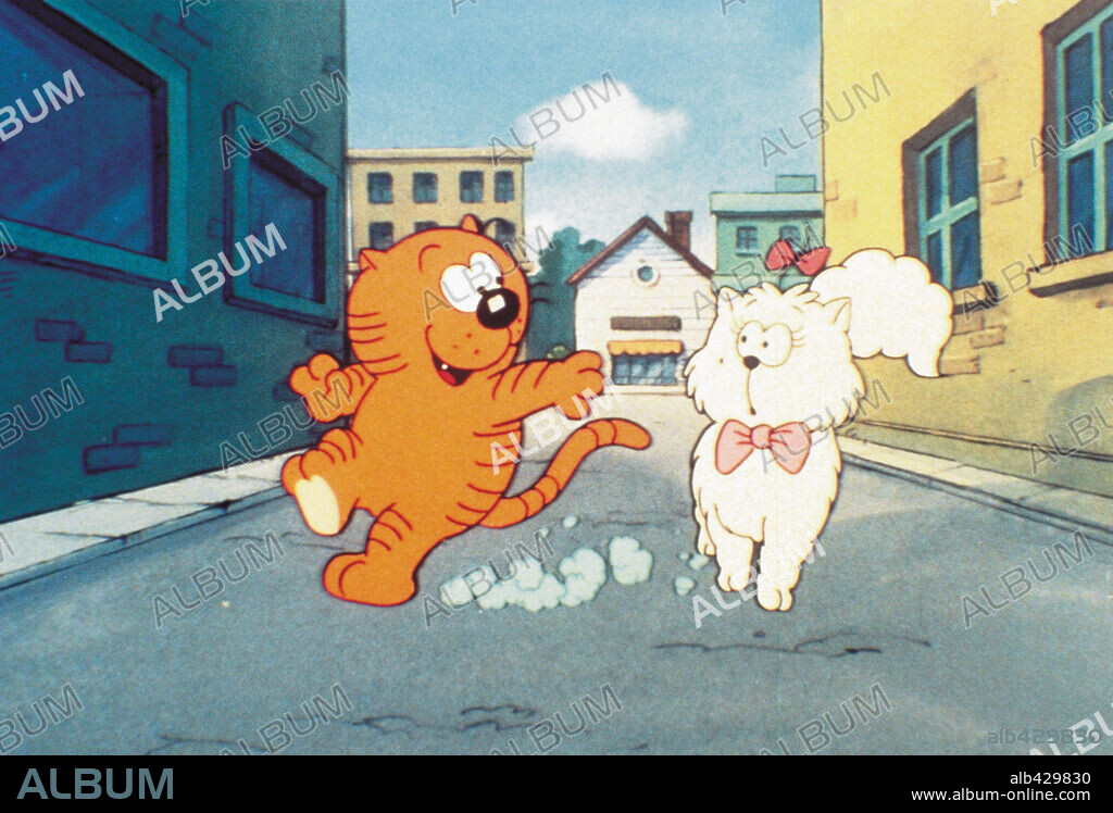 HEATHCLIFF-TV, 1980. Copyright RUBY-SPEARS PROD./DIC ENTERPRISES.