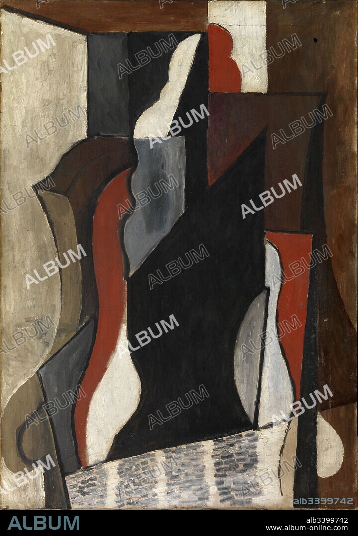 Pablo Picasso / 'Woman in an armchair', 1917, Oil on canvas, 92 x 64 cm, MPB 110.007.