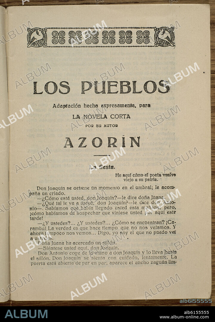 AZORíN. LOS PUEBLOS 105 1/14821.