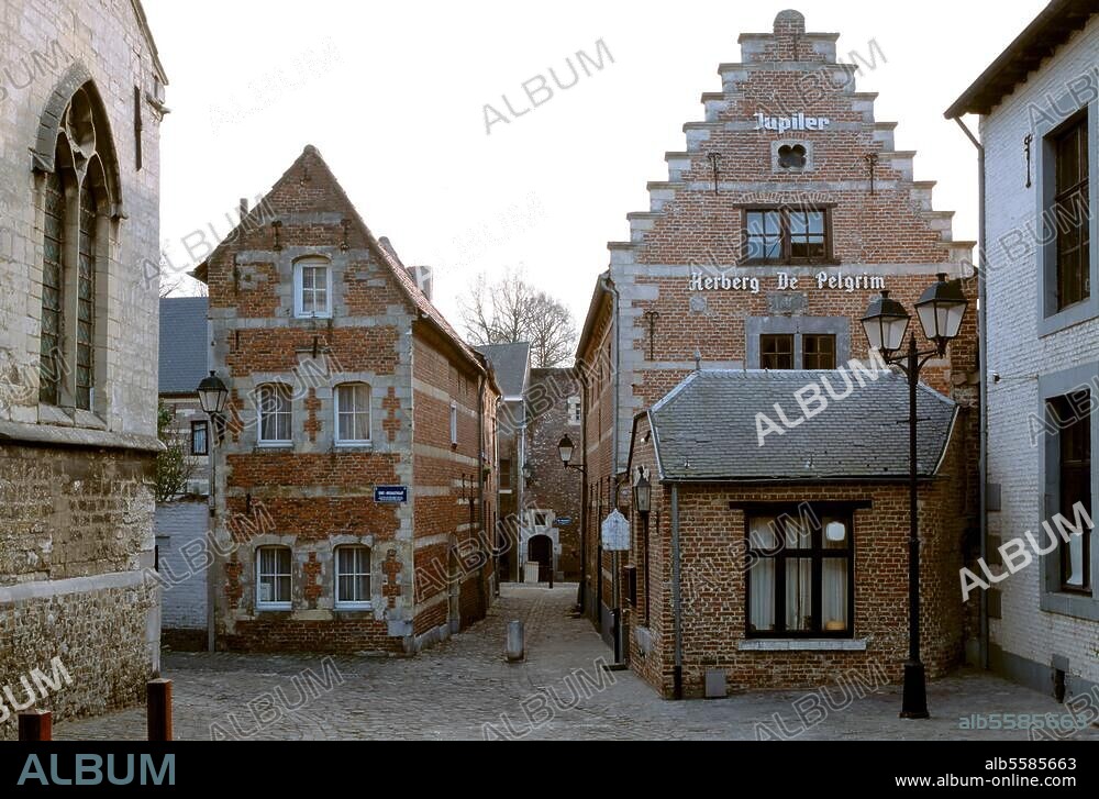 Tongres (Limbourg, Belgique), béguinage. Ruelles du Béguinage.