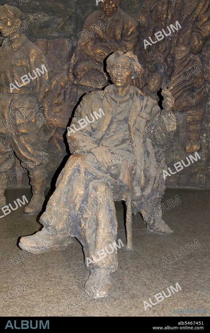 Mao Zedong, also transliterated as Mao Tse-tung (26 December 1893 – 9 September 1976), was a Chinese communist revolutionary, guerrilla warfare strategist, author, political theorist, and leader of the Chinese Revolution. Commonly referred to as Chairman Mao, he was the architect of the People's Republic of China (PRC) from its establishment in 1949, and held authoritarian control over the nation until his death in 1976. His theoretical contribution to Marxism-Leninism, along with his military strategies and brand of political policies, are now collectively known as Maoism. The Zunyi Conference (simplified Chinese: ????; traditional Chinese: ????; pinyin: Zunyì huìyì) was a meeting of the Communist Party of China (CPC) in January 1935 during the Long March. This meeting involved a power struggle between the leadership of Bo Gu and Otto Braun and the opposition led by Mao Zedong. The result was that Mao left the meeting in position to take over military command and become the leader of the Communist Party. The conference was completely unacknowledged until the 1950s and still no detailed descriptions were available until the fiftieth anniversary in 1985.