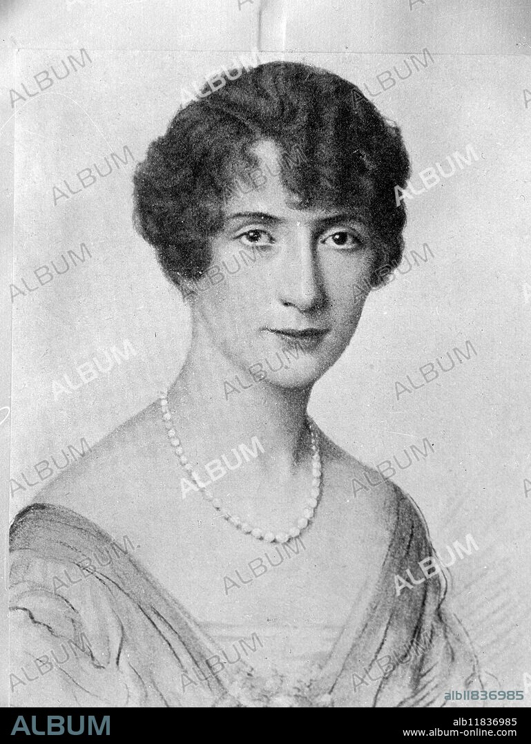 Princess Conrad of Bavaria, was Princess Bona of Savoy, daughter of the Duke of Genoa. March 1921.