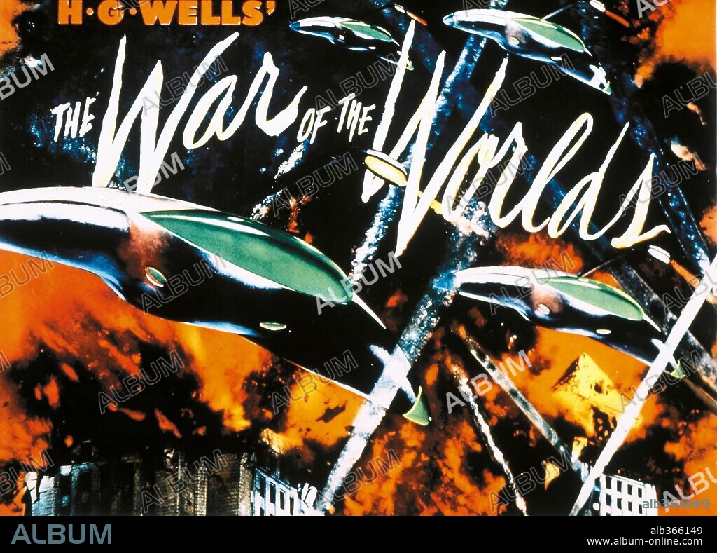 Poster de LA GUERRA DE LOS MUNDOS, 1953 (THE WAR OF THE WORLDS), dirigida por BYRON HASKIN. Copyright PARAMOUNT PICTURES.