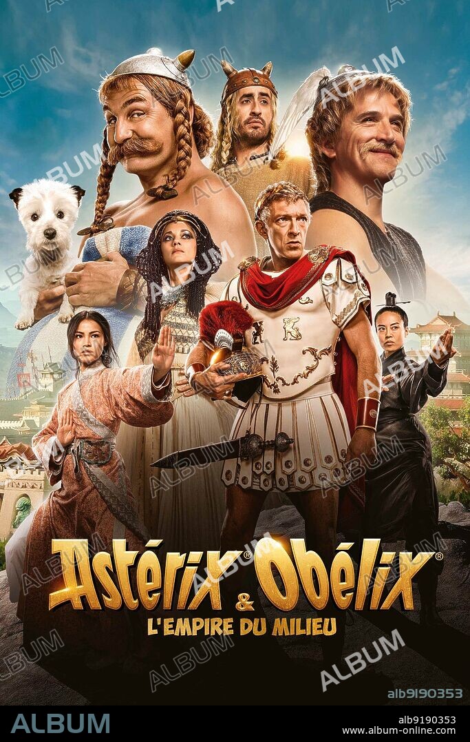 Poster de ASTERIX Y OBELIX Y EL REINO MEDIO, 2023 (ASTERIX ET OBELIX L