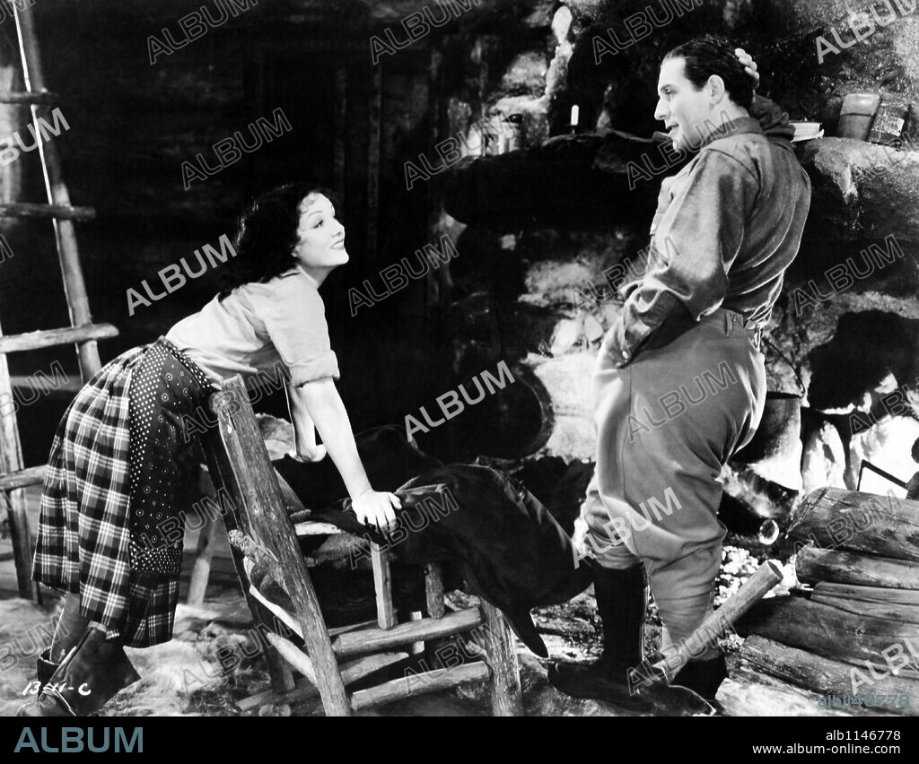 LUPE VELEZ and PAUL CAVANAGH in THE STORM, 1930, directed by WILLIAM WYLER.