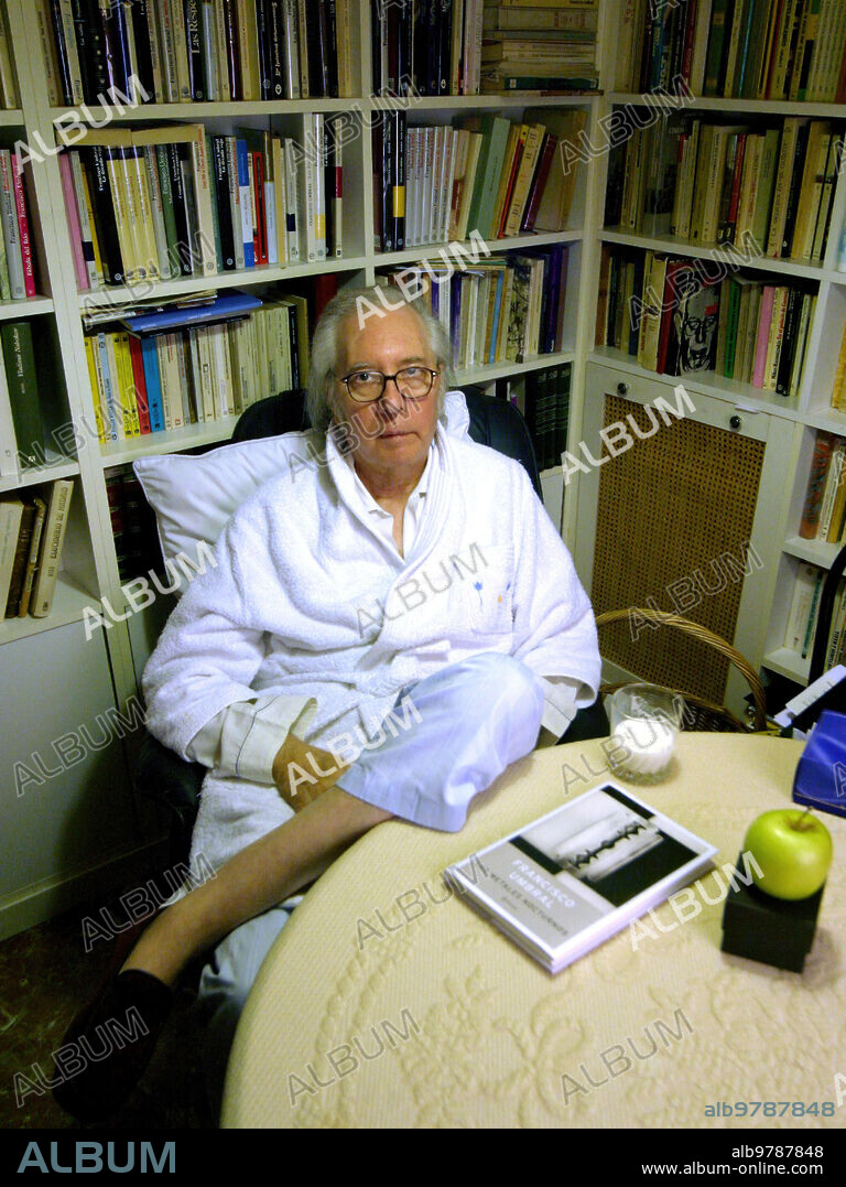 Madrid. 10/09/03. Francisco Umbral. Photo: Jose Luis Alvarez. Archdc.