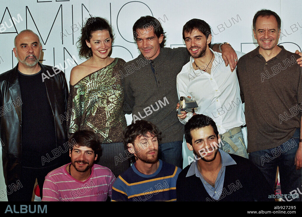 29 / 11 / 2006; Barcelona, presentación de la película 'El camino de los ingleses' dirigida por Antonio Banderas.