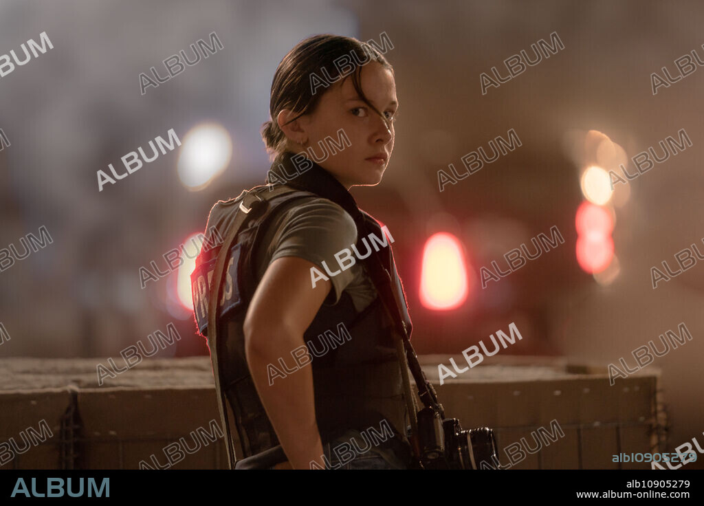 CAILEE SPAENY en CIVIL WAR, 2024, dirigida por ALEX GARLAND. Copyright A24/DNA Films/IPR.VC.