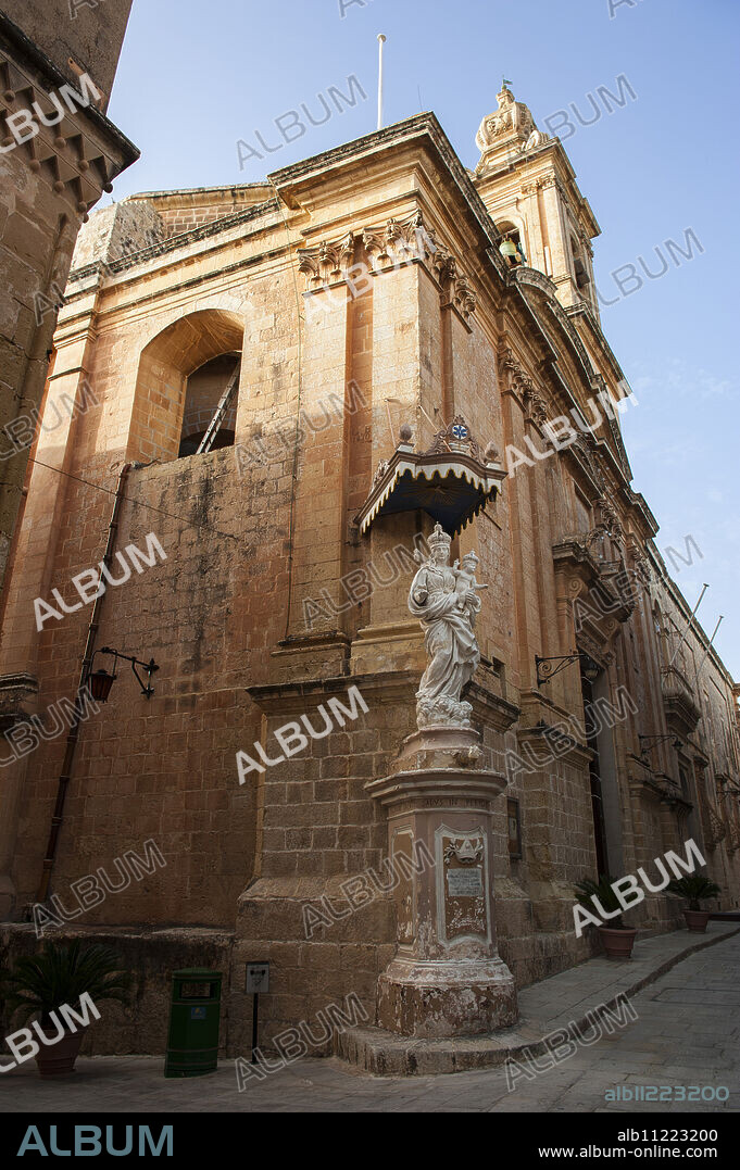 The town of Imdima (Mdina), Malta, Europe.