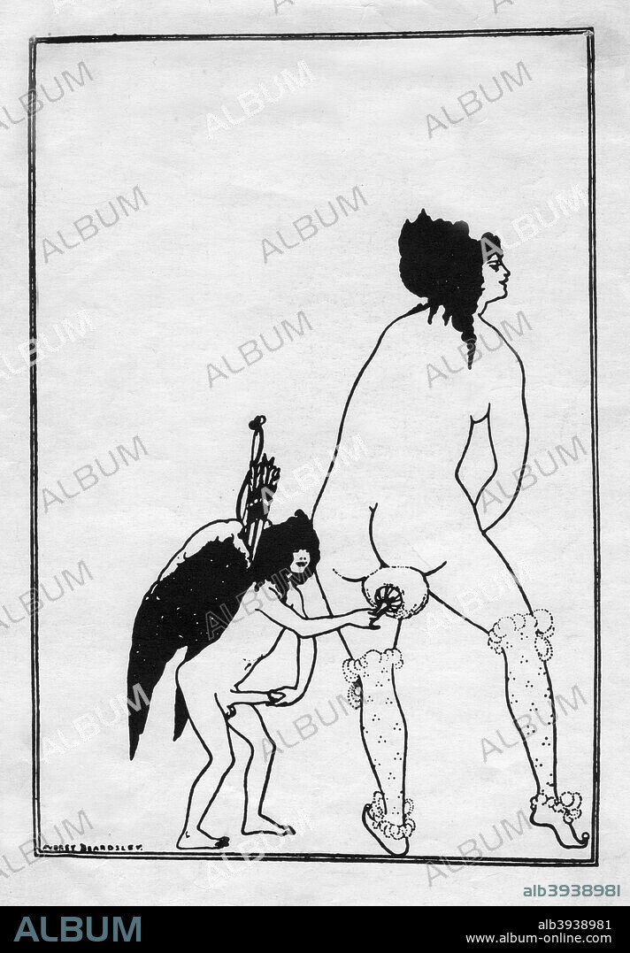 'The Toilet of Lampito', 1896. Illustration from Lysistrata by Aristophanes.