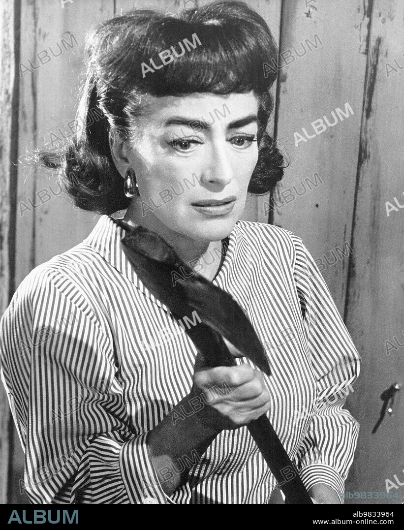 JOAN CRAWFORD en EL CASO DE LUCY HARBIN, 1964 (STRAIT-JACKET), dirigida por WILLIAM CASTLE. Copyright COLUMBIA PICTURES.