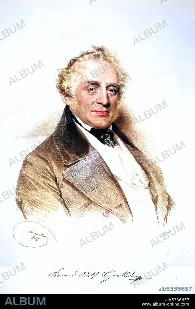 also Conrad Adolph Hartleben or Conrad Adolf Hartleben (26, 1778 in Mainz, died April 5, 1863 in Vienna), was a German-Austrian bookseller, editor and publisher, Historical, digitally restored reproduction from an original from the 19th century.