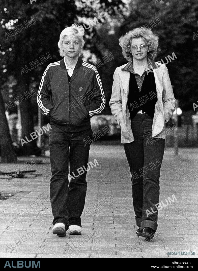ARKIV 1978. Jan Ohlsson, who played Emil in Lönneberga and Inger Nilsson who portrayed Pippi Longstocking .. ***. Jan Ohlsson som spelade Emil i Lönneberga och Inger Nilsson som gestaltade Pippi Långstrump.. Fota: Gunnar Berghcrantz Kod:37770. SCANPIX SWEDEN.