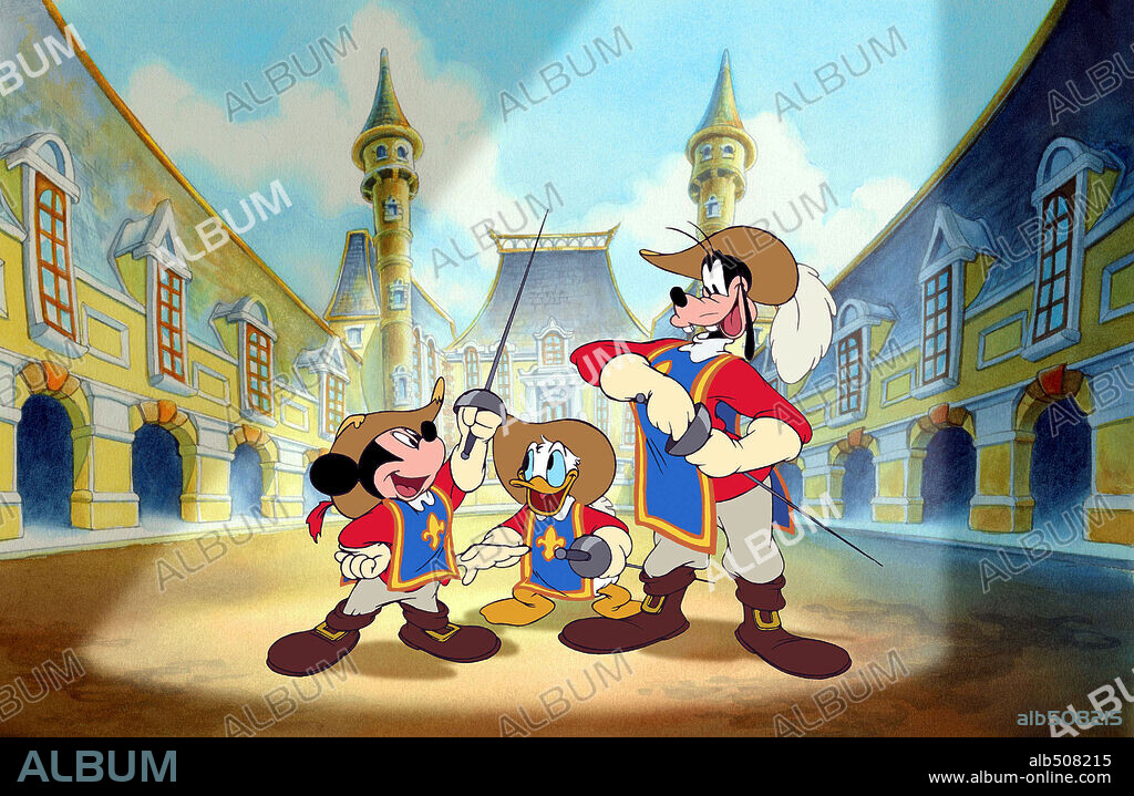 LOS TRES MOSQUETEROS, 2004 (MICKEY, DONALD, GOOFY: THE THREE MUSKETEERS), dirigida por DONOVAN COOK. Copyright WALT DISNEY PICTURES.