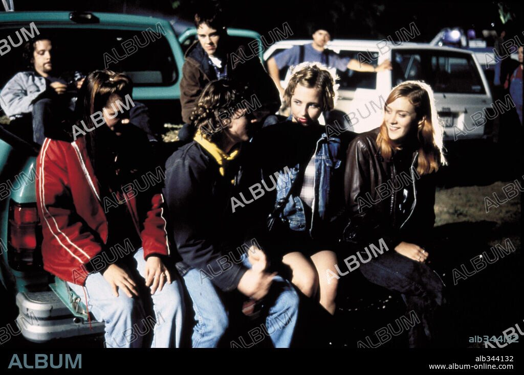 ALISON FOLLAND, BRENDAN SEXTON III, CHLOE SEVIGNY, HILARY SWANK und PETER SARSGAARD in BOYS DON'T CRY, 1999, unter der Regie von KIMBERLY PIERCE. Copyright FOX SEARCHLIGHT PICTURES / MATLOCK, BILL.
