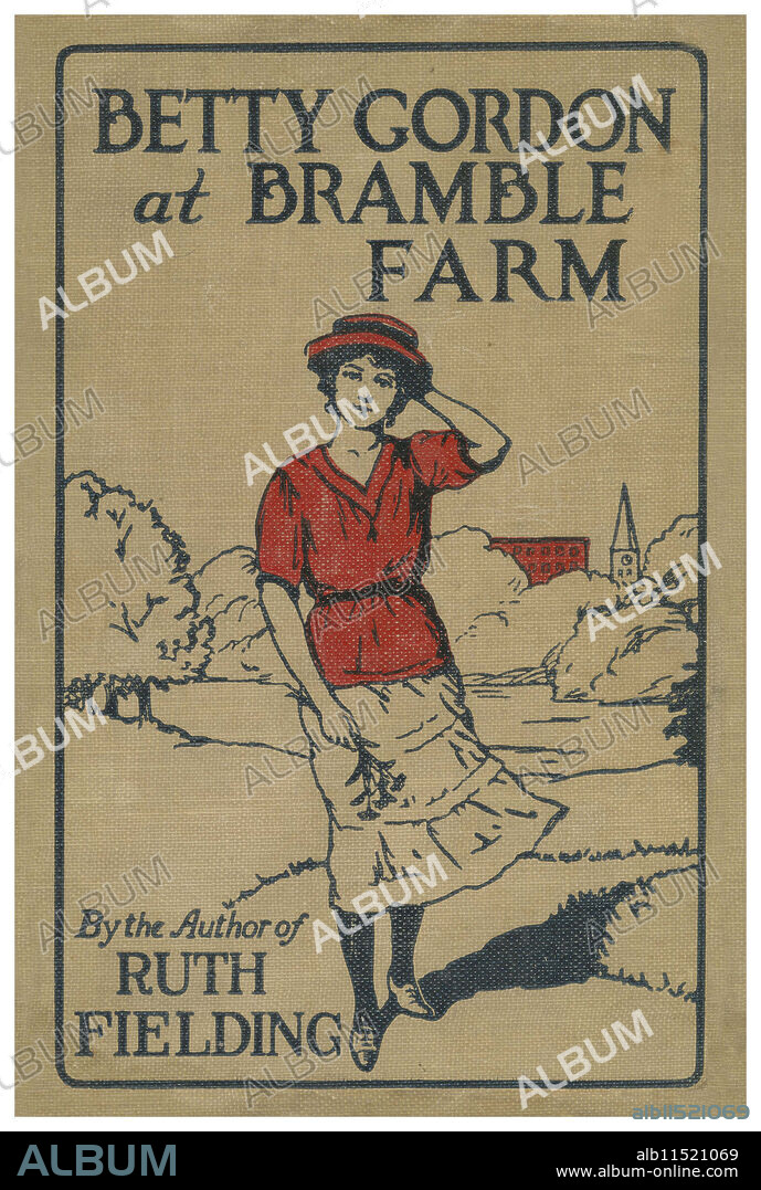 UNKNOWN. Book cover for "Betty Gordon at Bramble Farm" by Ruth Fielding.
