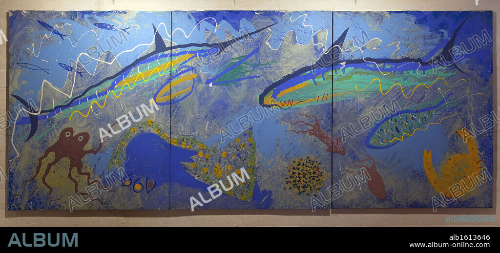 MIQUEL BARCELÓ. Untitled painting by Miquel Barcelo.