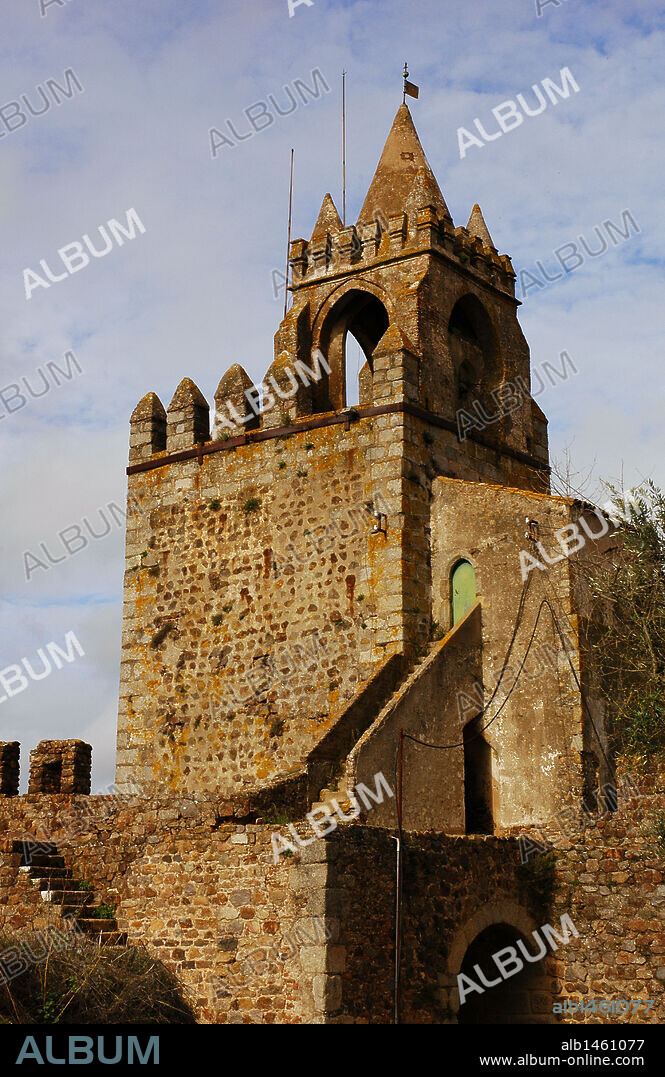 Portugal. Montemor-o-Novo. Castle. Clock Tower.