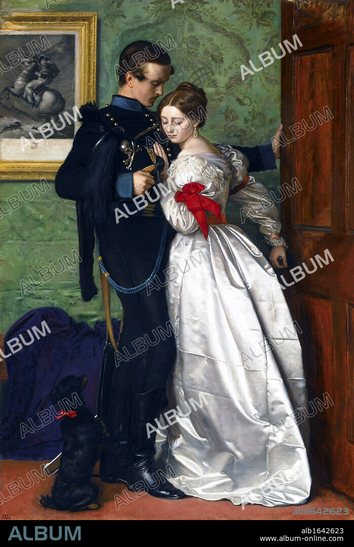 Sir John Everett Millais, 1st Baronet, PRA (1829 -1896) The Black Brunswicker (1860).