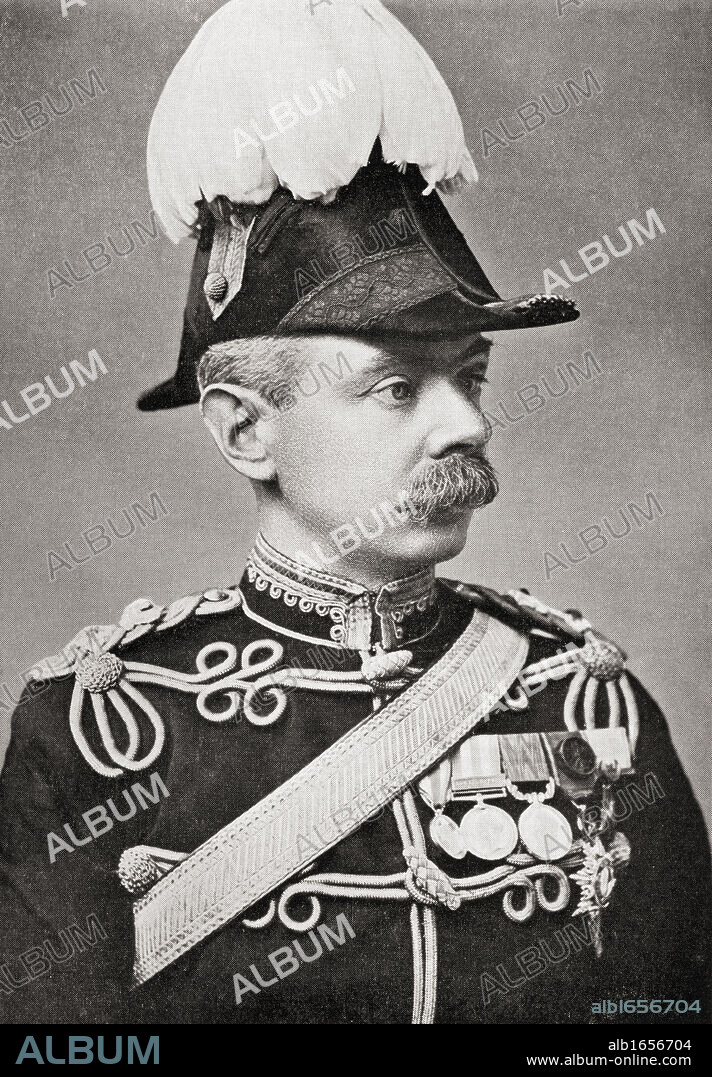 Field Marshal Herbert Charles Onslow Plumer, 1st Viscount Plumer, 1857 to 1932. British colonial official and soldier. From the book South Africa and the Transvaal War by Louis Creswicke, published 1900.