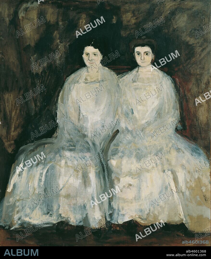 RICHARD GERSTL. The sisters Karoline and Pauline Fey.
