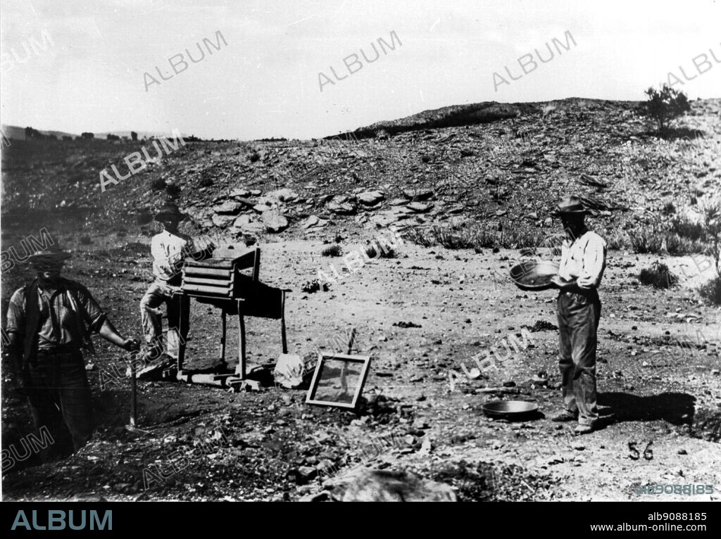 Arltunga, in the MacDonnell Ranges west of Alice Springs, was a gold field discovered in 1880s miners dig cradle and sluice the gravel did not leave Arltunga rich.