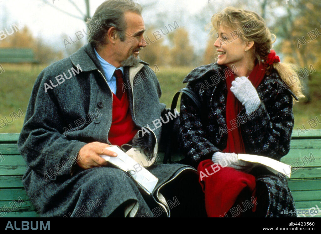 MICHELLE PFEIFFER y SEAN CONNERY en LA CASA RUSIA, 1990 (THE RUSSIA HOUSE), dirigida por FRED SCHEPISI. Copyright PATHE/MGM.