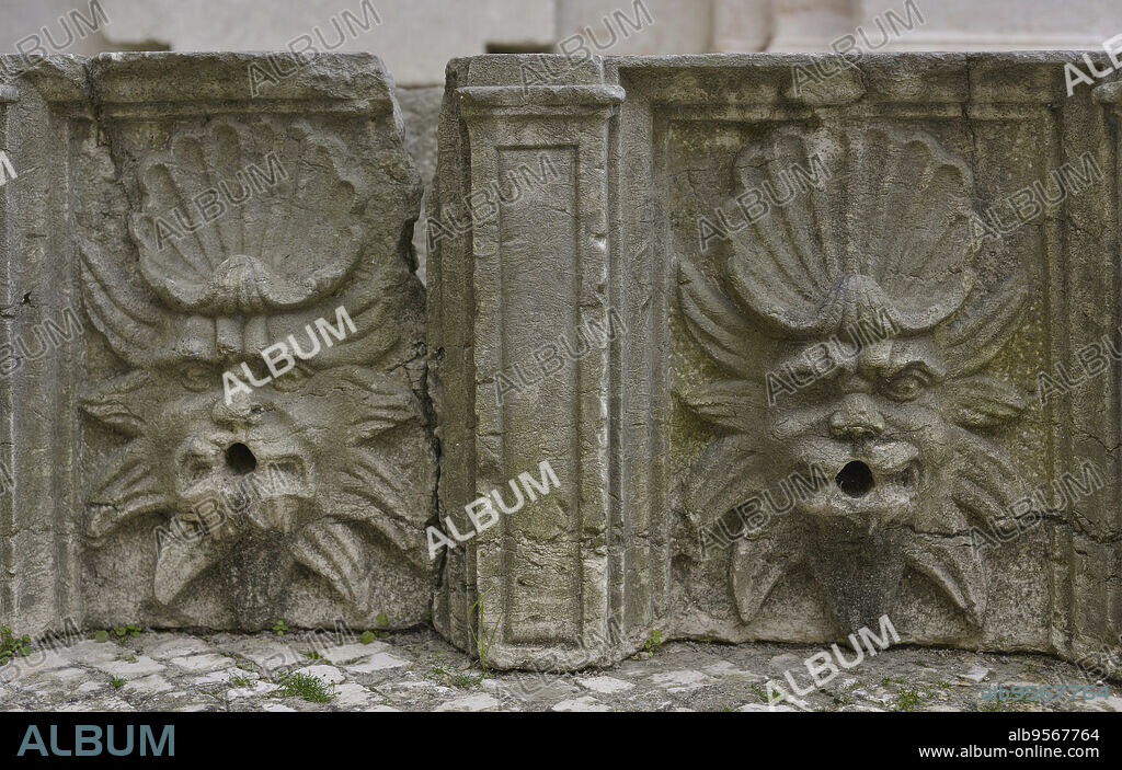 Fuente aljibe, siglos XVI-XVII. Procedente del Convento do Carmo (Lisboa). Museo Arqueológico do Carmo. Lisboa. Portugal.