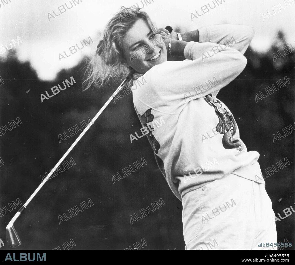 Göteborg 1994-06-30. Catrin Nilsmark - golfspelare *** Local Caption *** GP Foto: Bengt Magnuzon. KAMAREREPORTAGE.