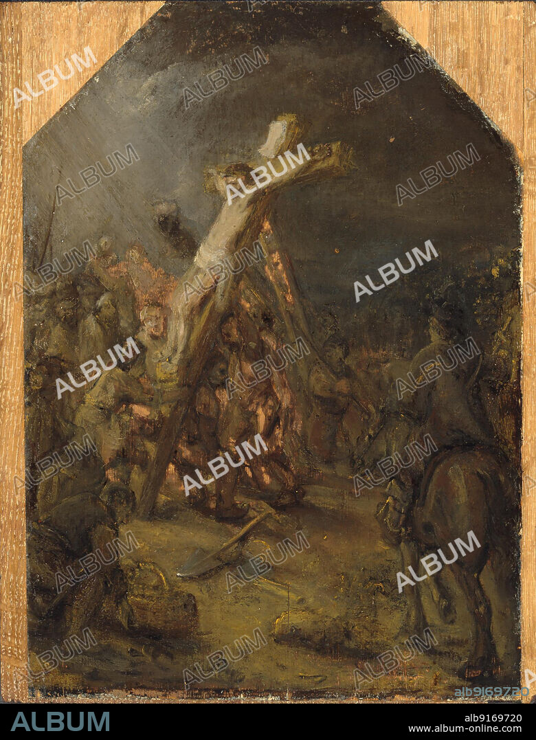 REMBRANDT VAN RHIJN. The Raising of the Cross.