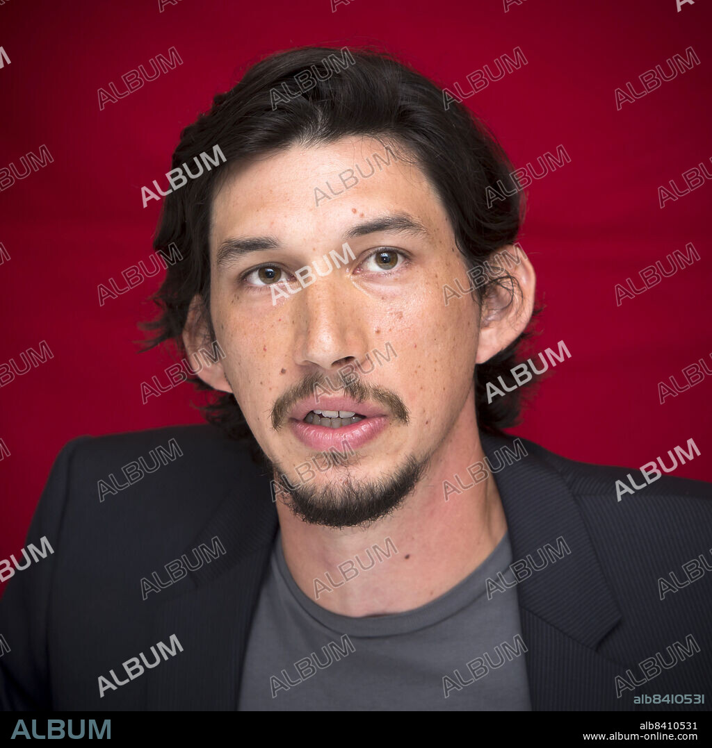 ADAM DRIVER. June 24, 2013 - Hollywood, California, U.S. - ADAM DRIVER promotes movie 'Girls.' Adam Douglas Driver (born November 19, 1983) is an American actor. He made his Broadway debut in Mrs. Warren's Profession (2010). He returned to Broadway in the 2011 production of Man and Boy and made his feature film debut in J. Edgar (2011). Driver appeared in supporting roles in a wide range of films, including Lincoln (2012), Frances Ha (2012) and Inside Llewyn Davis (2013). In 2014, Driver starred in While We're Young and won the Volpi Cup for his role in Hungry Hearts (2014). Driver gained worldwide attention and acclaim for playing the villain Kylo Ren in Star Wars: The Force Awakens (2015), a role which he is set to reprise in the future Star Wars films. For his supporting part as Adam Sackler in the HBO comedy-drama series Girls, Driver has received three consecutive nominations for Primetime Emmy Award for Outstanding Supporting Actor in a Comedy Series. Upcoming: Annette (2018), The Man Who Killed Don Quixote (2018), Star Wars: Episode VIII (2017), Logan Lucky (2017). (Credit Image: © Armando Gallo/ZUMA Studio).