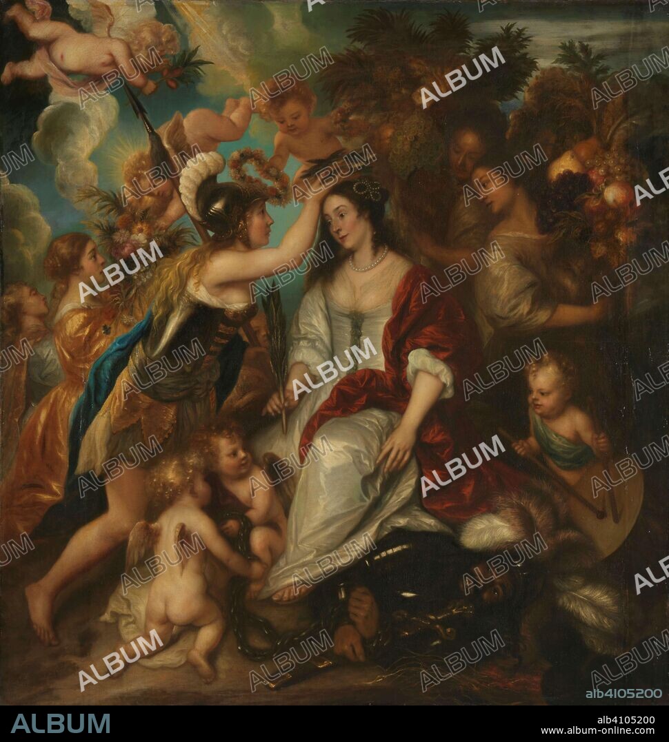 JAN LIEVENS. Allegory of Peace. Dating: 1652. Measurements: h 217 cm × w 211 cm; d 7 cm; w 44 kg.