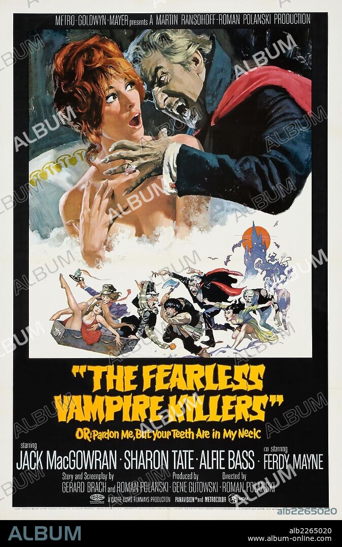 DARIO GRANDINETTI in THE FEARLESS VAMPIRE KILLERS, 1967, directed by ROMAN POLANSKI. Copyright Cadre Films/Filmways Pictures.
