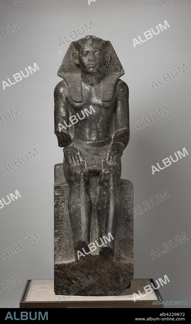 'Statue of Amenemhat III'. Ancient Egypt, 19th century BC. Middle Kingdom, Dynasty XII. Dimensions: 86,5 m.