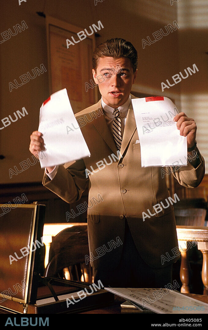 Leonardo DiCaprio en ATRÁPAME SI PUEDES, 2002 (CATCH ME IF YOU CAN), dirigida por STEVEN SPIELBERG. Copyright DREAMWORKS / COOPER, ANDREW.
