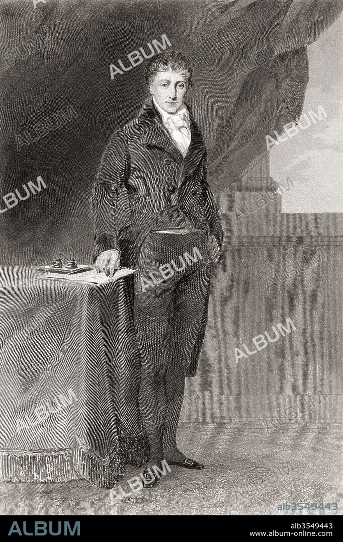 Lazare Nicolas Marguerite, Comte Carnot, 1753 – 1823. French politician, engineer, freemason and mathematician. From Galerie Historique de la Révolution Française, published c.1869.