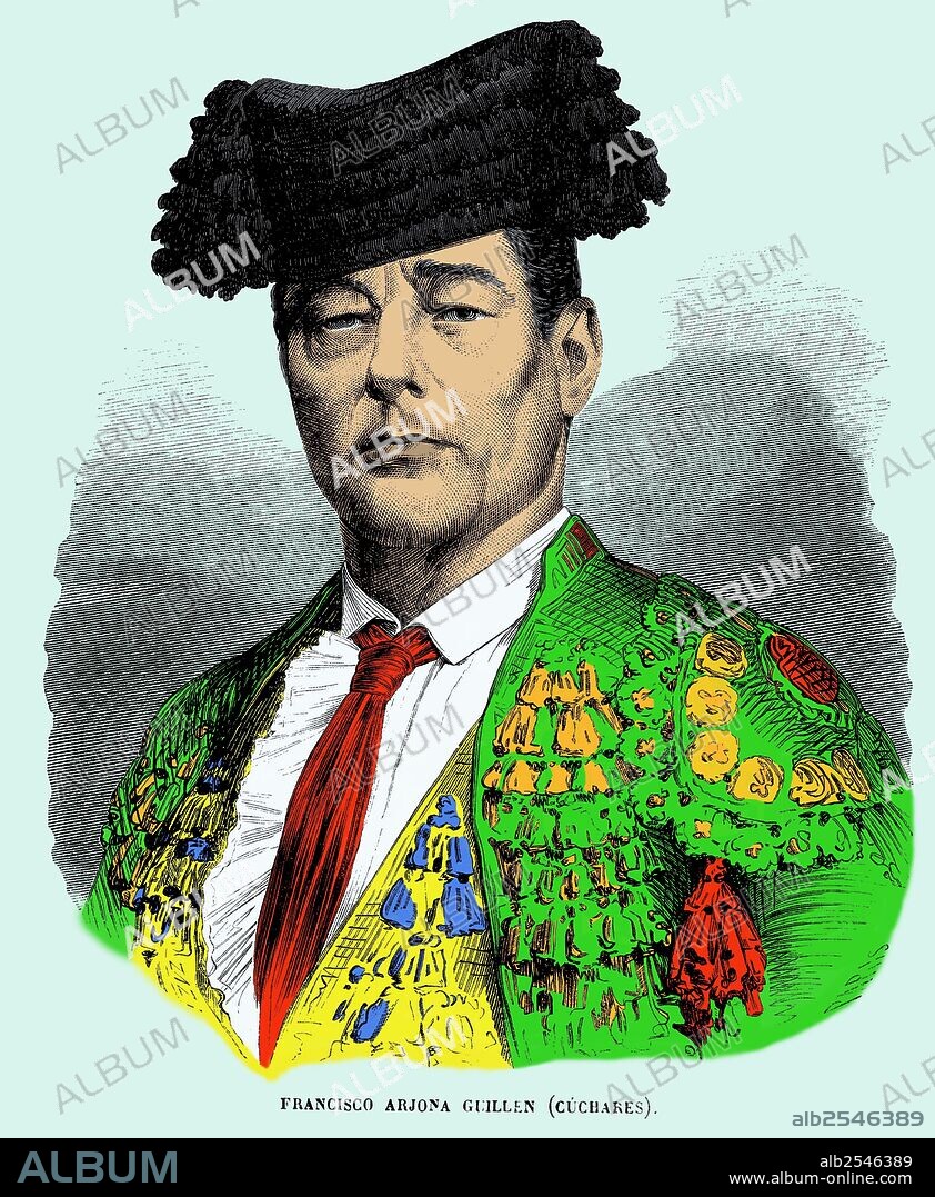 Francisco Arjona Guillén "Cúchares" (1818-1868). Torero.