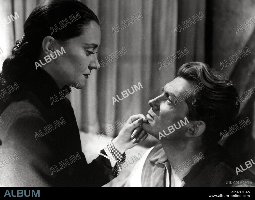 JEAN MARAIS and MARIA CASARES in ORPHEUS, 1950 (ORPHEE), directed by JEAN COCTEAU. Copyright ANDRE PAULVE FILM.