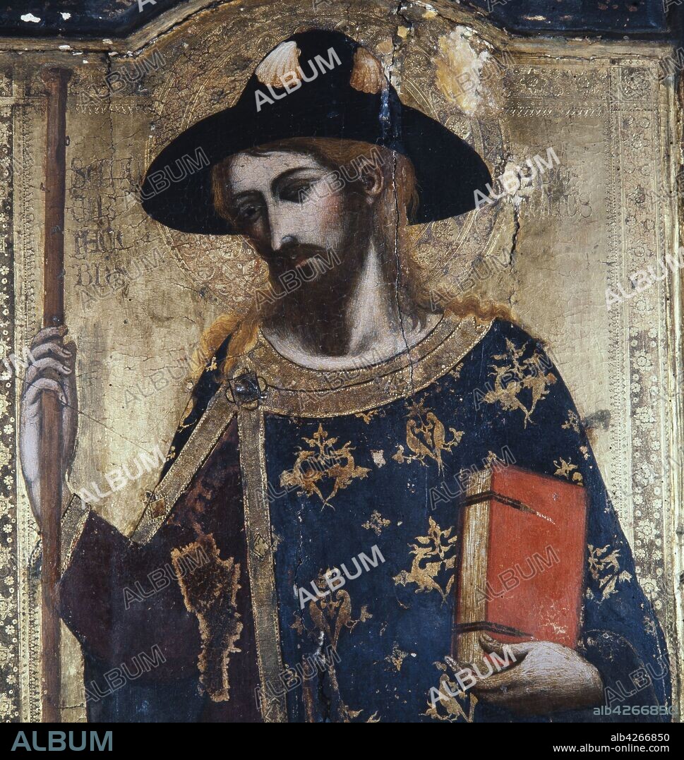 JAUME FERRER BASSA. Jaume Bassa / Retablo de San Jaime, siglo XV.