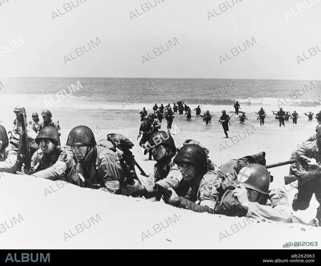 LEE MARVIN in THE BIG RED ONE, 1980, unter der Regie von SAMUEL FULLER. Copyright LORIMAR PRODUCTIONS.