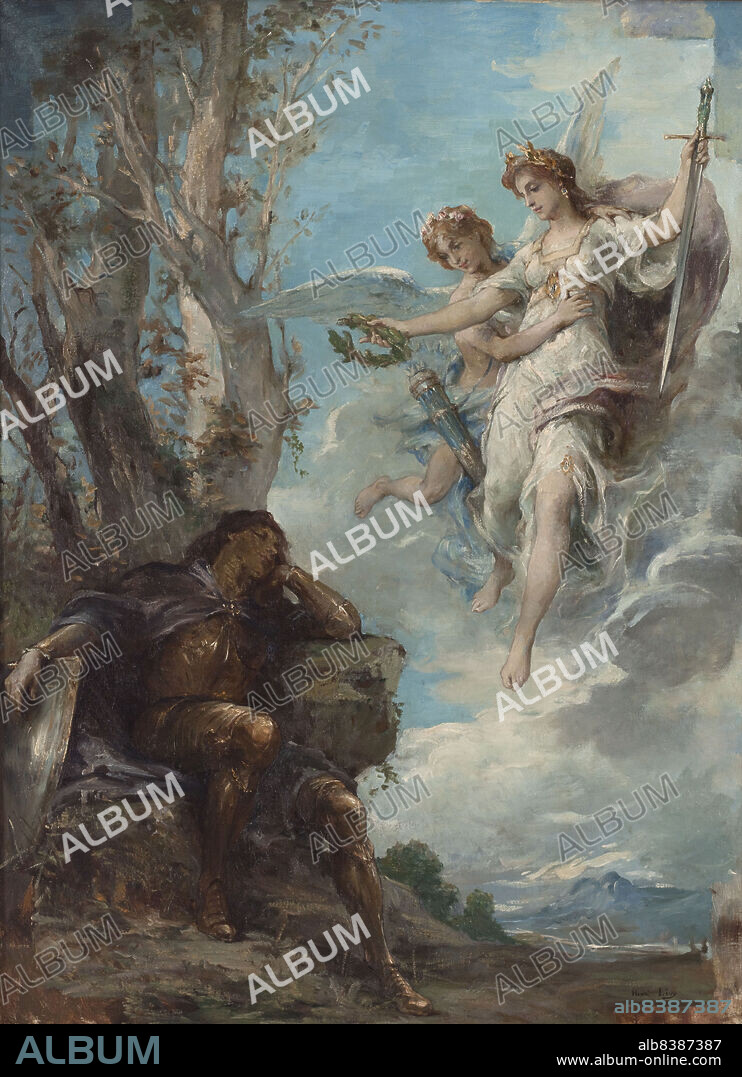 HENRI LEOPOLD LEVY. The Knight's Dream.