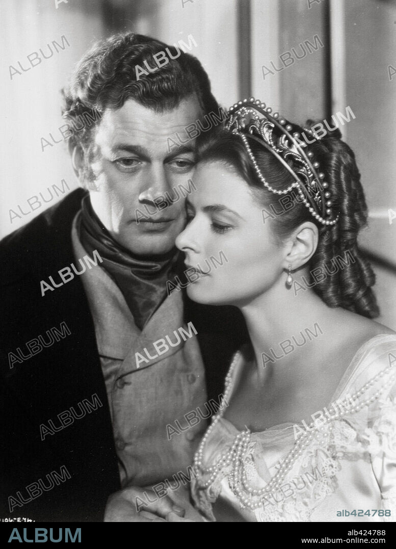 INGRID BERGMAN y JOSEPH COTTEN en ATORMENTADA, 1949 (UNDER CAPRICORN), dirigida por ALFRED HITCHCOCK. Copyright WARNER BROTHERS.