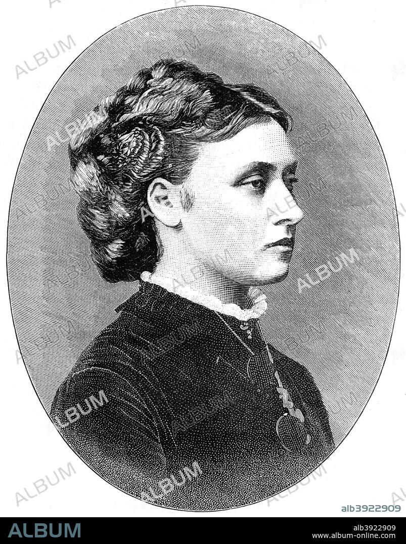 Princess Louise, Duchess of Argyll, fourth daughter of Queen Victoria, 1900. Princess Louise (1848-1939) married John Campbell, 9th Duke of Argyll, on 21st March 1871. A print from The Life and Times of Queen Victoria, by Robert Wilson, Volume IV, Cassell and Company, London, Paris, New York, Melbourne, 1900.