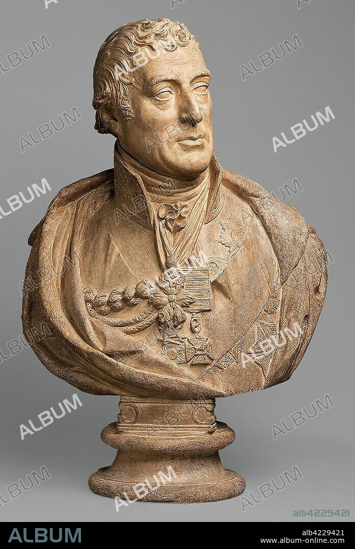 PETER TURNERELLI. 'Portrait of A.Wells first Duke of Wellington'. Italy, 1814. Dimensions: 72x48 cm.