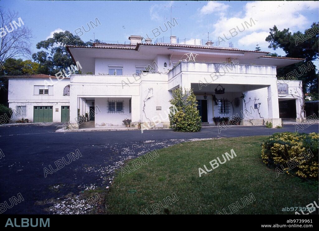 May 21, 1987. Estoril. Villa Giralda, residence of Don Juan de Borbón, Count of Barcelona.