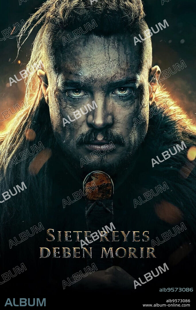 Poster de SIETE REYES DEBEN MORIR, 2023 (SEVEN KINGS MUST DIE), dirigida por EDWARD BAZALGETTE. Copyright CARNIVAL FILM & TELEVISION.