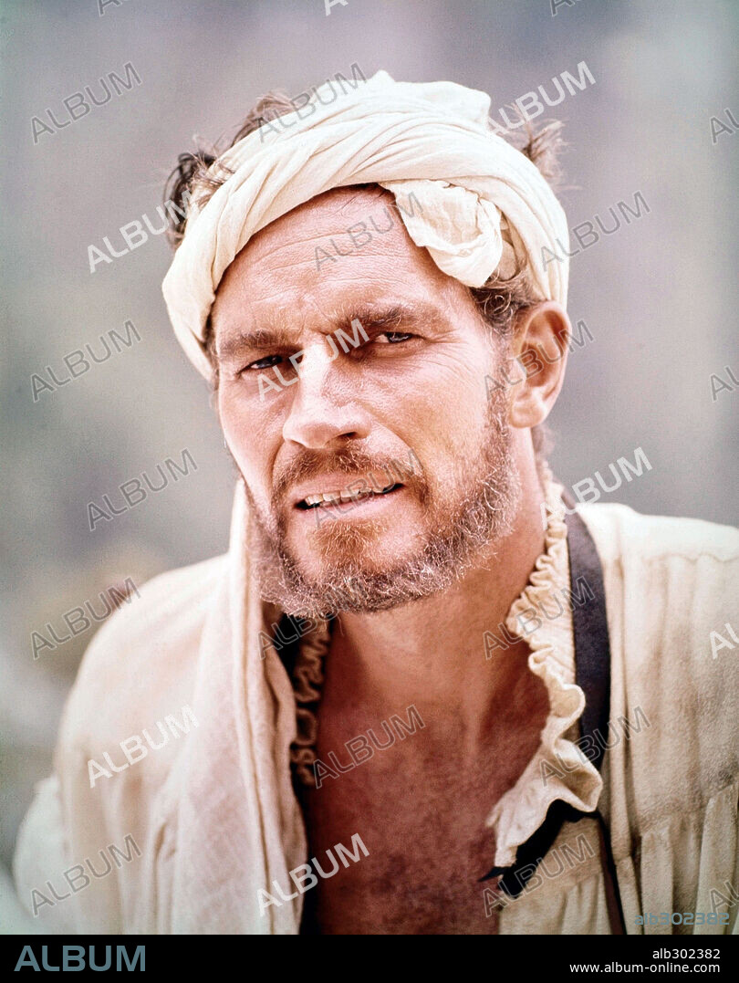 CHARLTON HESTON in THE AGONY AND THE ECSTASY, 1965, directed by CAROL REED. Copyright 20TH CENTURY FOX.